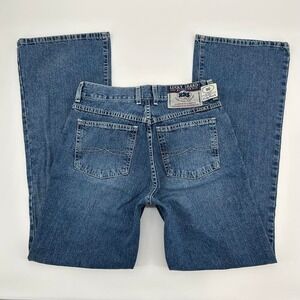 2000s vintage Lucky Brand Women's low rise boot cut flare jeans  Tagged Size 28"